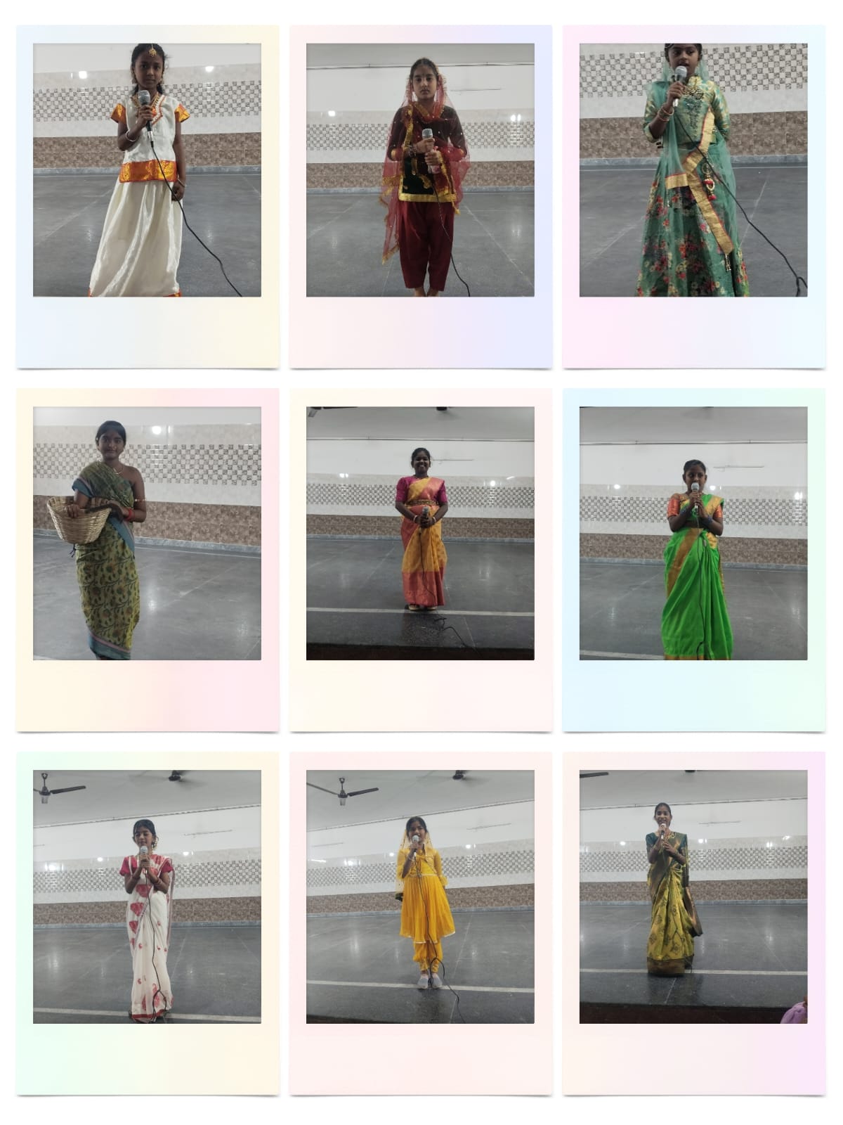 Costumes of different states of India competition